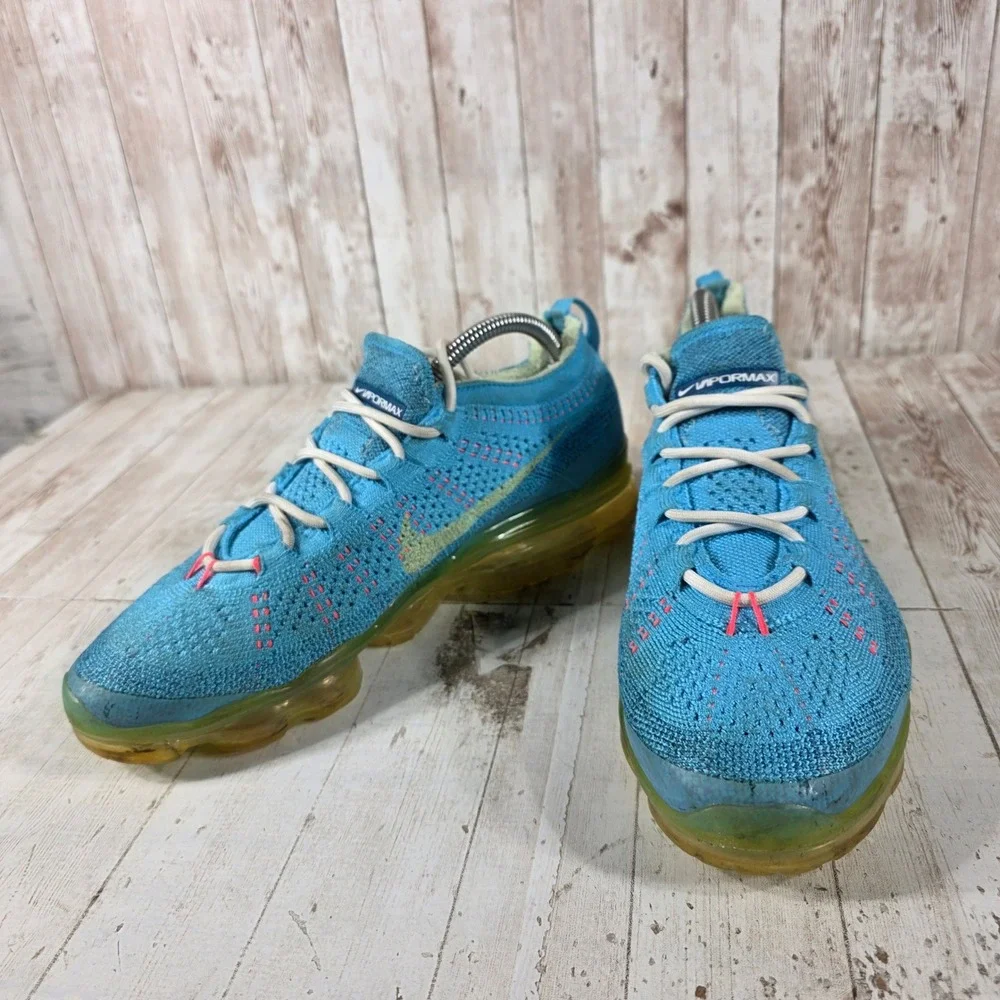 Nike Air VaporMax 2023 Flyknit Baltic Blue Citron Tint DV1678-400 Mens 9